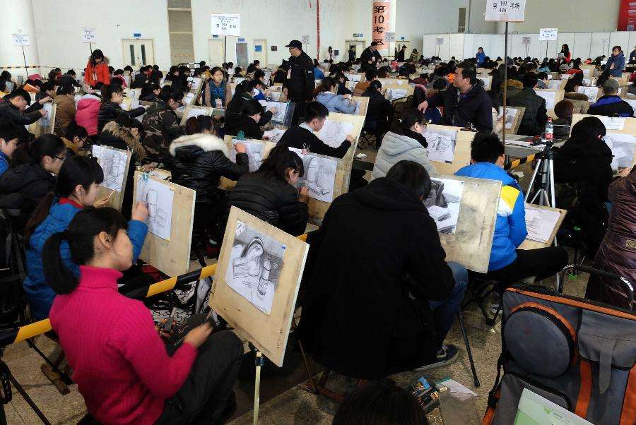 藝術專業(yè)考生考生
